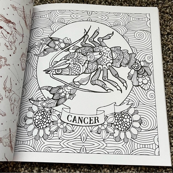 Astrology Coloring Book - Picture 13 of 16